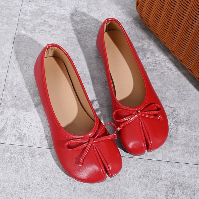 Ballet Flat Women - Soft Split Toe Tabi Ballet Flats