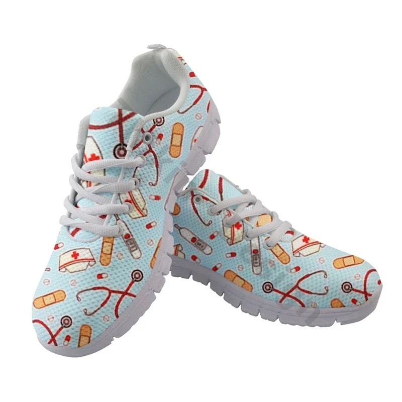 Women'S Shoes Nursing - Breathable Women Sneakers Cute Girls Platform