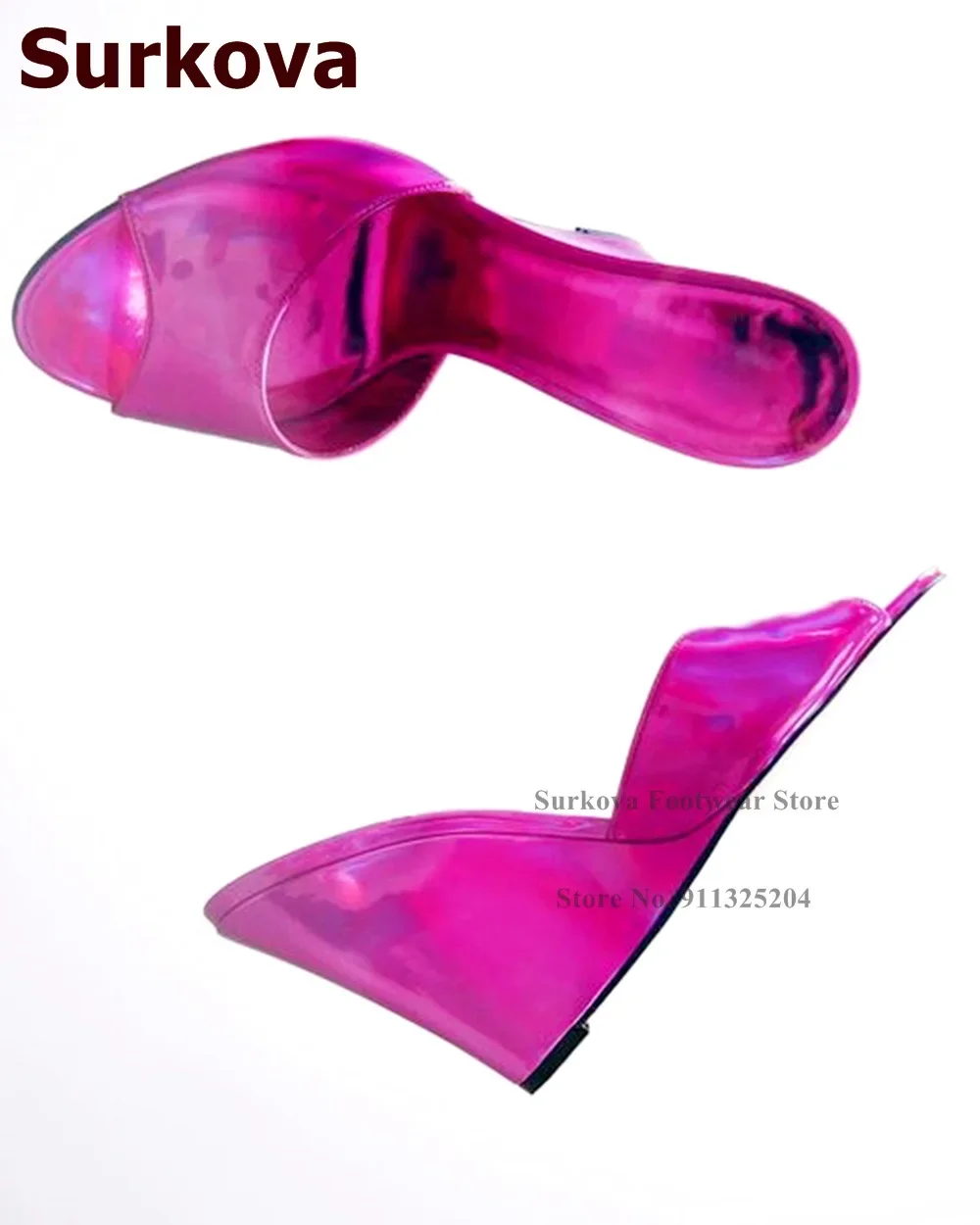 Surkova Hologram Iridescent Fu - Women Shoes Size 7 recension och pris
