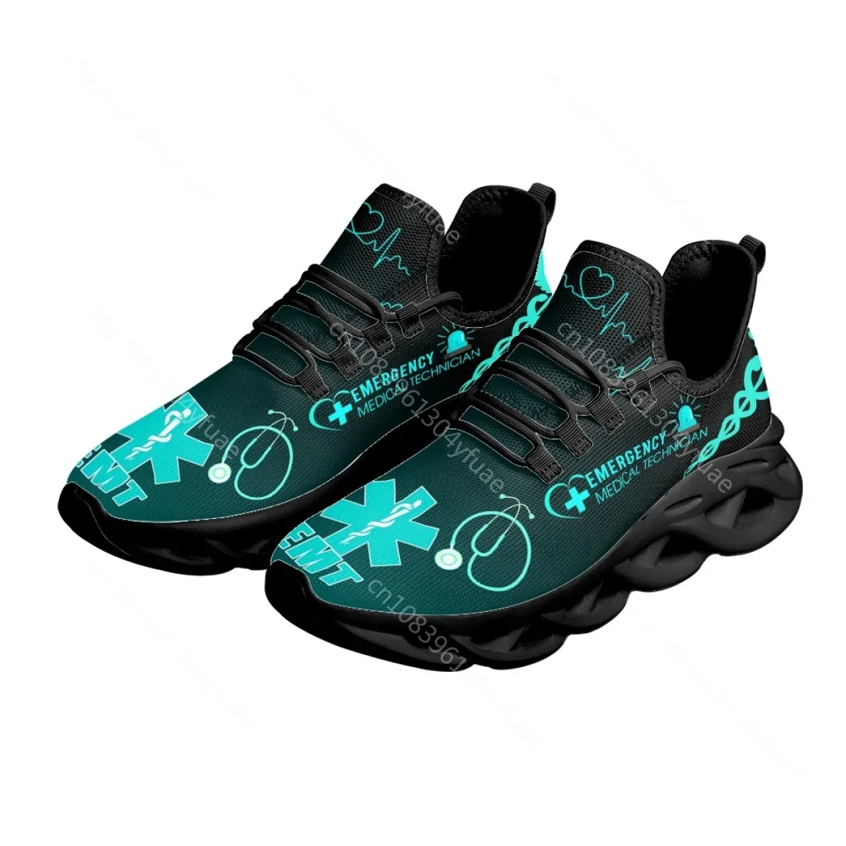 Cute Nurse Cat Pattern Female  - Women'S Shoes Nursing recension och pris