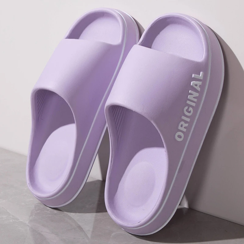 Summer Couple Slides Solid Col - Women'S Shoes To Men'S recension och pris