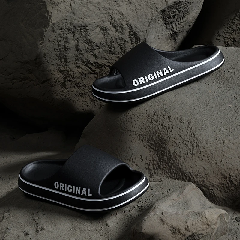 Summer Couple Slides Solid Col - Women'S Shoes To Men'S recension och pris