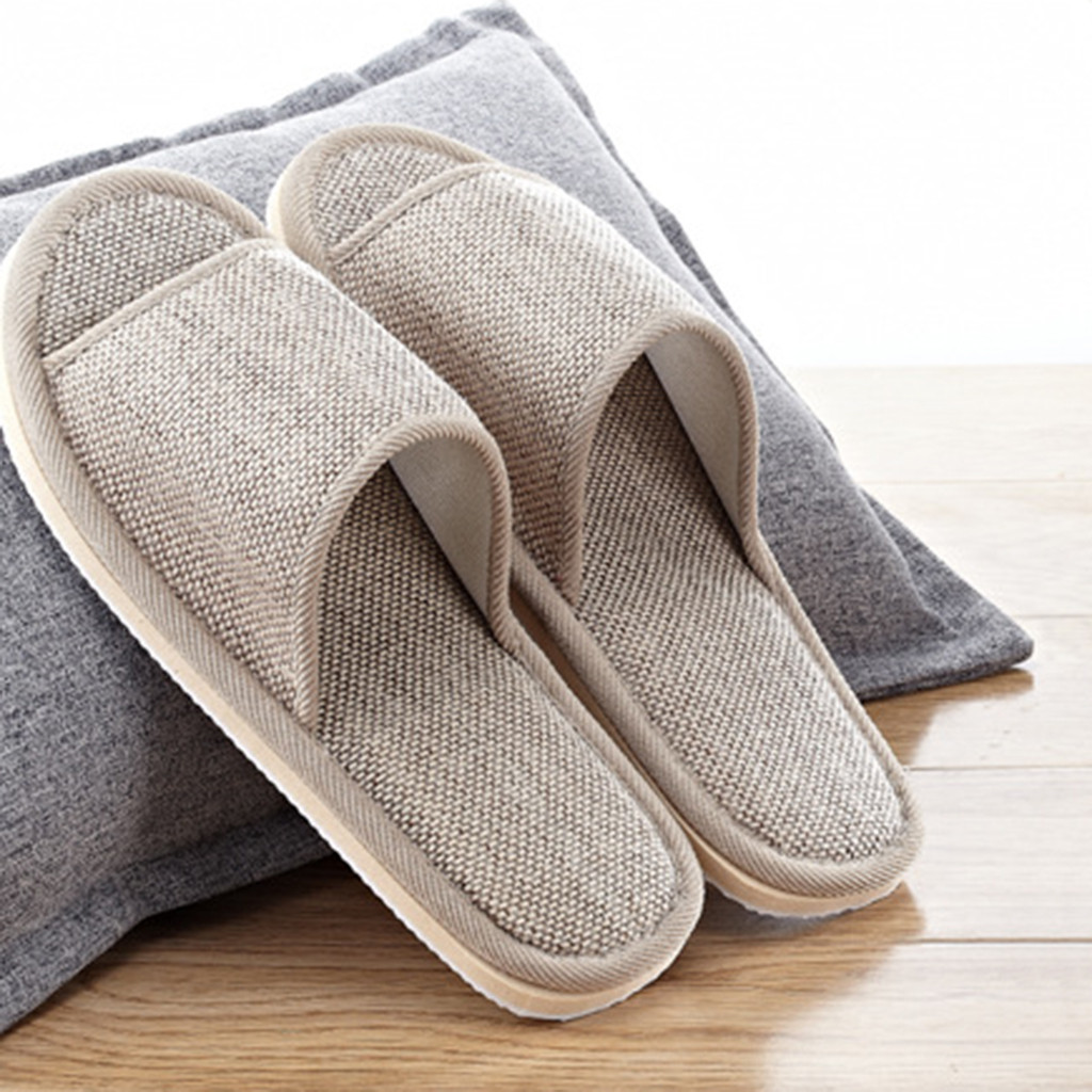 Linen Slippers For Men And Wom - Women'S Shoes For Flat Feet recension och pris