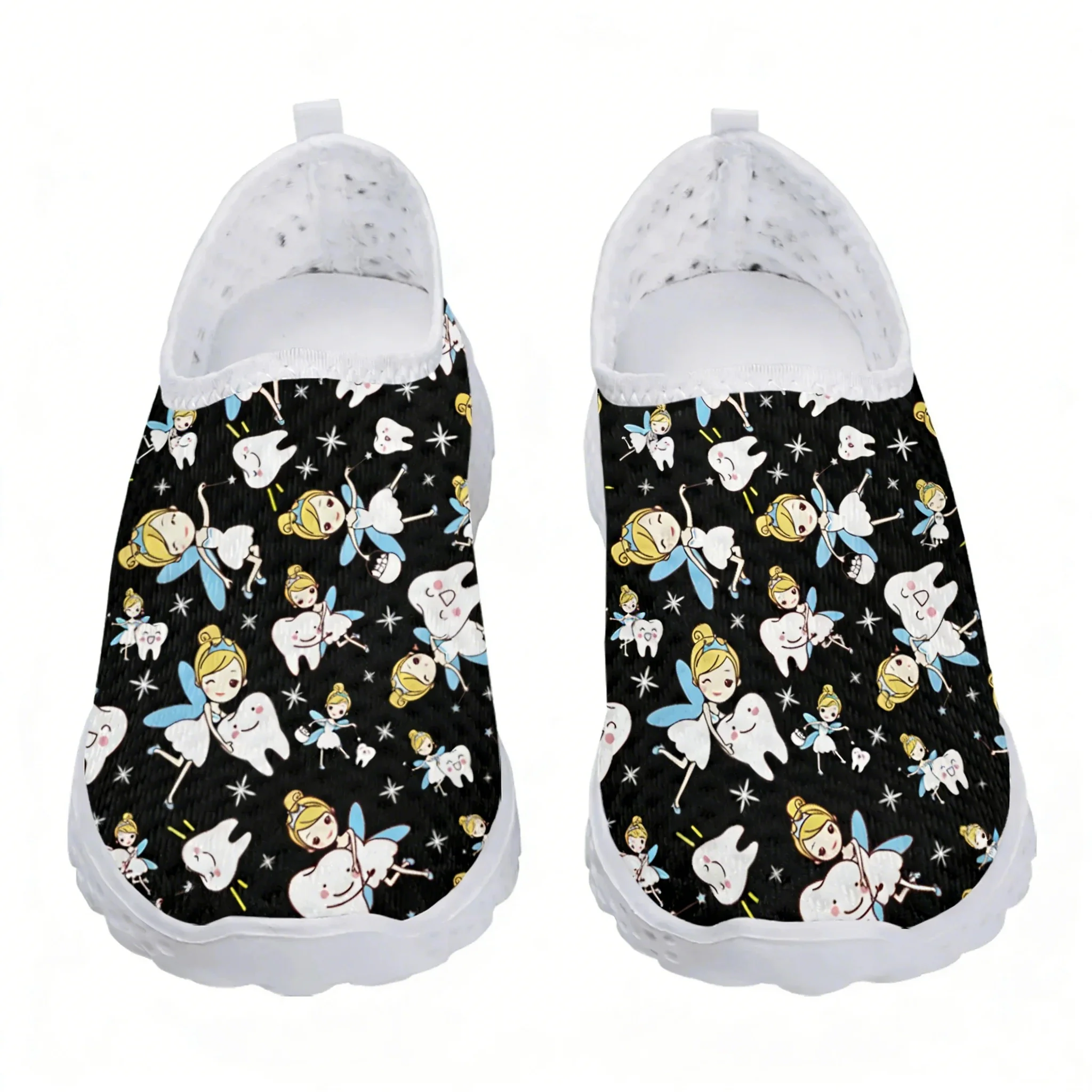 Cute Cartoon Nurse Elf/Teeth M - Women'S Shoes Nursing recension och pris