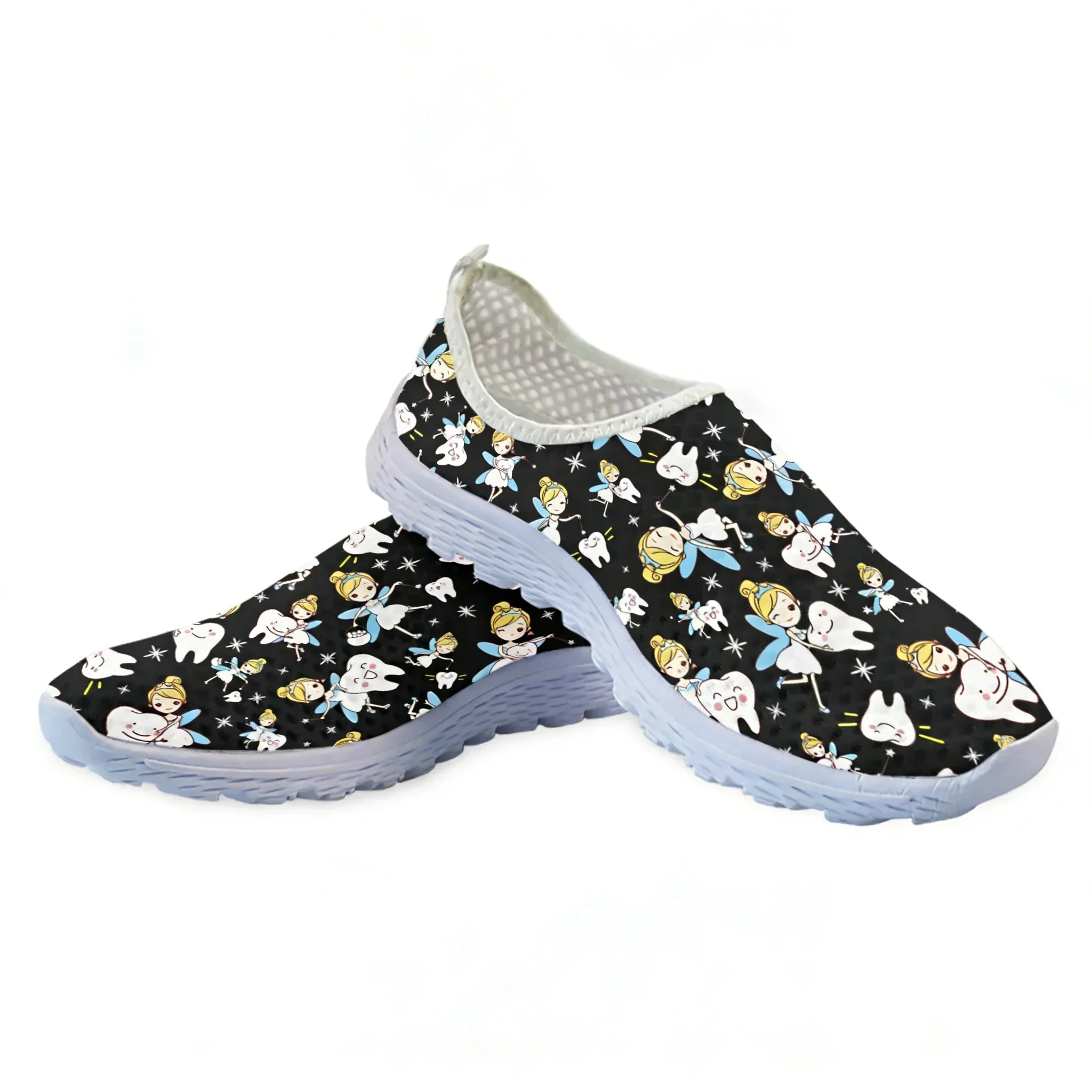 Cute Cartoon Nurse Elf/Teeth M - Women'S Shoes Nursing recension och pris