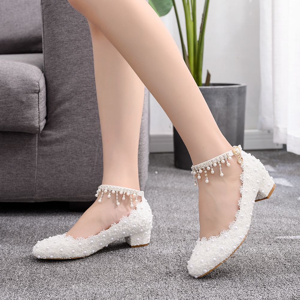 Women's Closed Toe Low Chunky  - Women'S Heels recension och pris