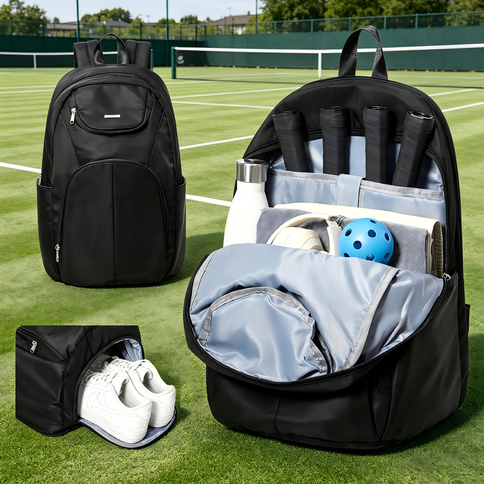 Tennis Bag Tennis Backpack 2 R - Women'S Shoes To Men'S recension och pris