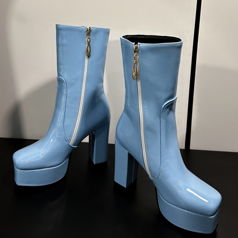 Trend Platform Ankle Boots For - Women Shoes Size 7 recension och pris