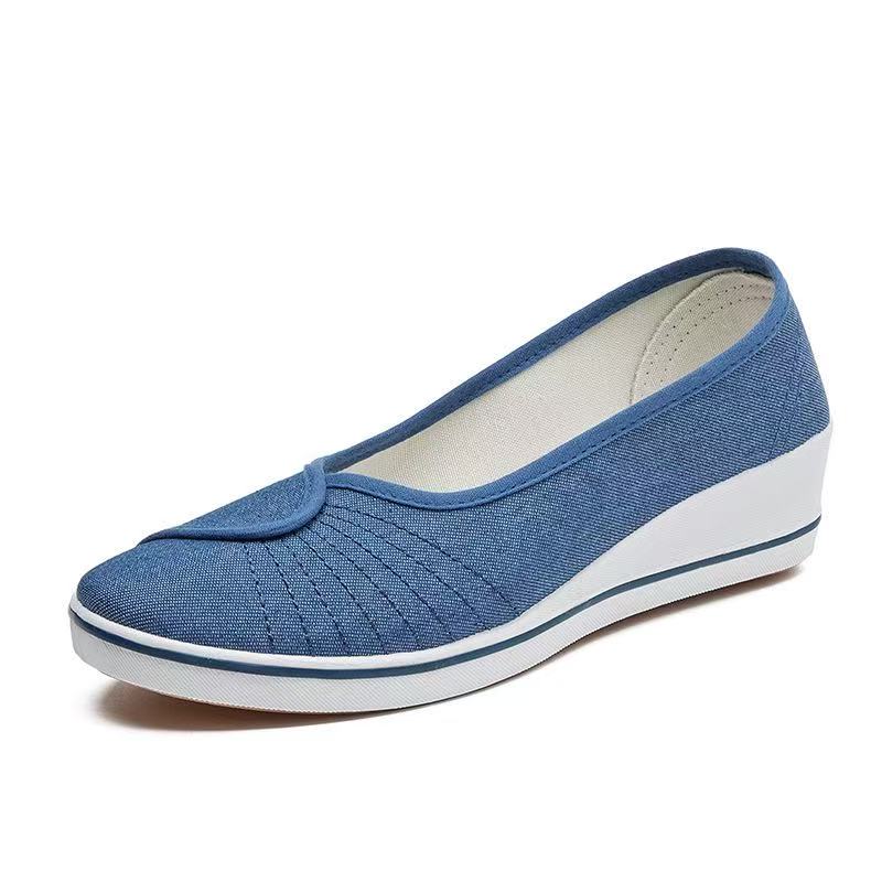 4cm heel Canvas Shoes Bottomed - Women'S Shoes Nursing recension och pris