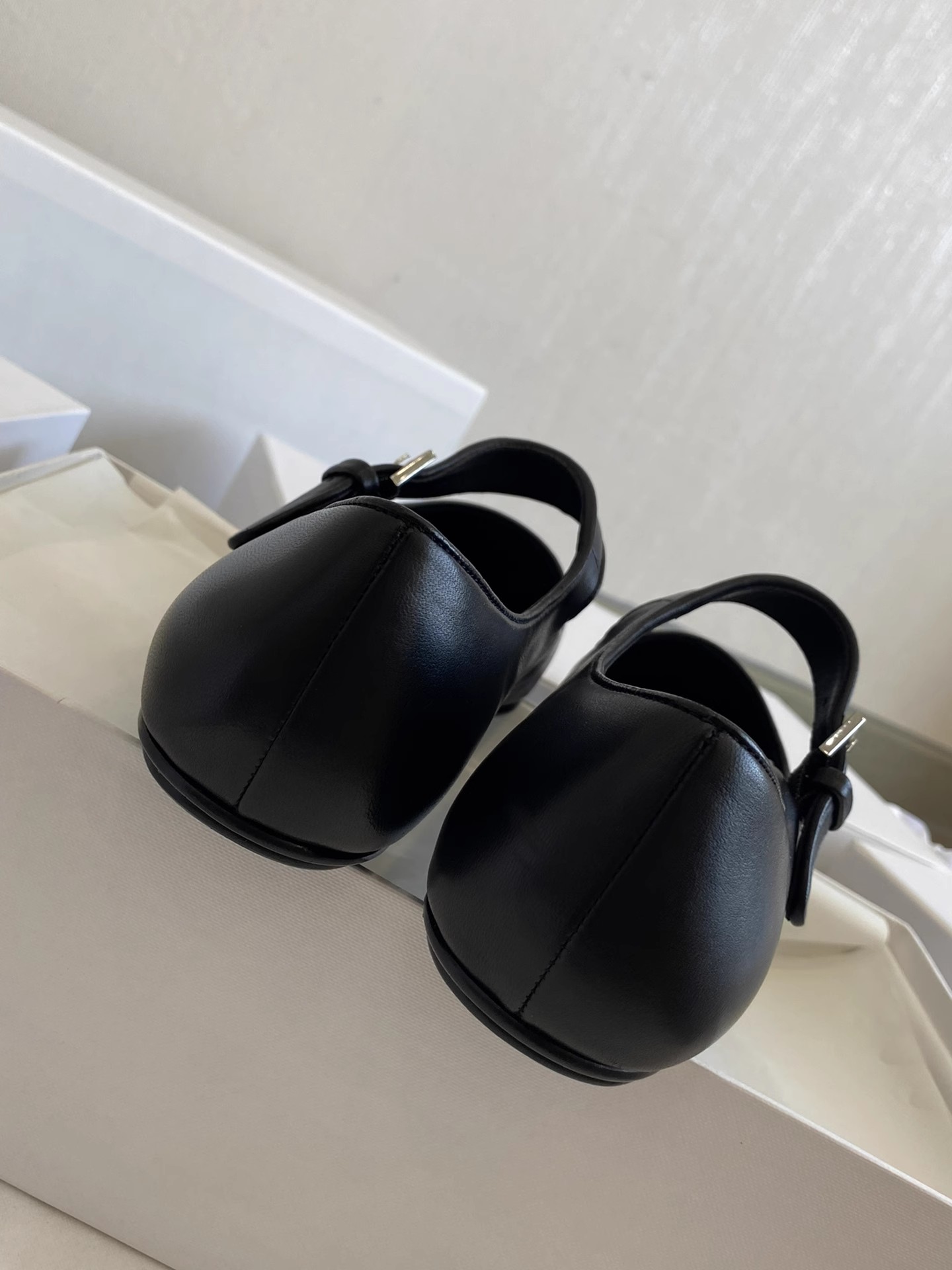 Simple Square Head Straw Leath - Ballet Flat Women recension och pris