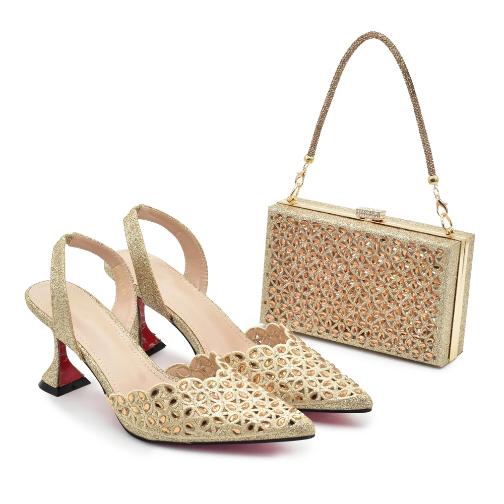 Silver Color Shoes and Bag for - Women'S Heels recension och pris