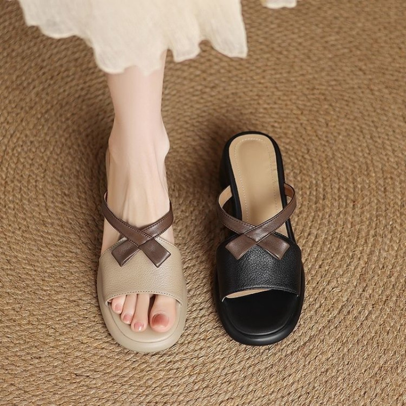 Women Mules Chunky Heels Sanda - Women Shoes Model recension och pris