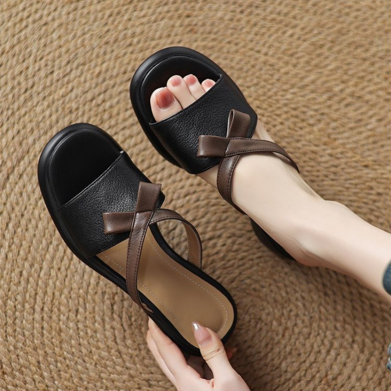 Women Mules Chunky Heels Sanda - Women Shoes Model recension och pris