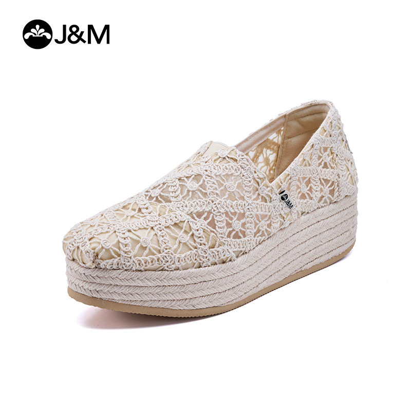 2026 J&M Women Wedges Fashion  - Espadrille Wedge Shoes recension och pris