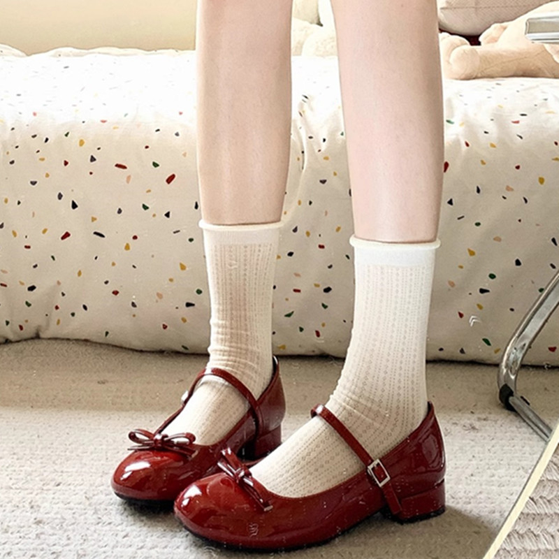 2026 Spring Wine Red Women Mar - Ballet Flat Women recension och pris
