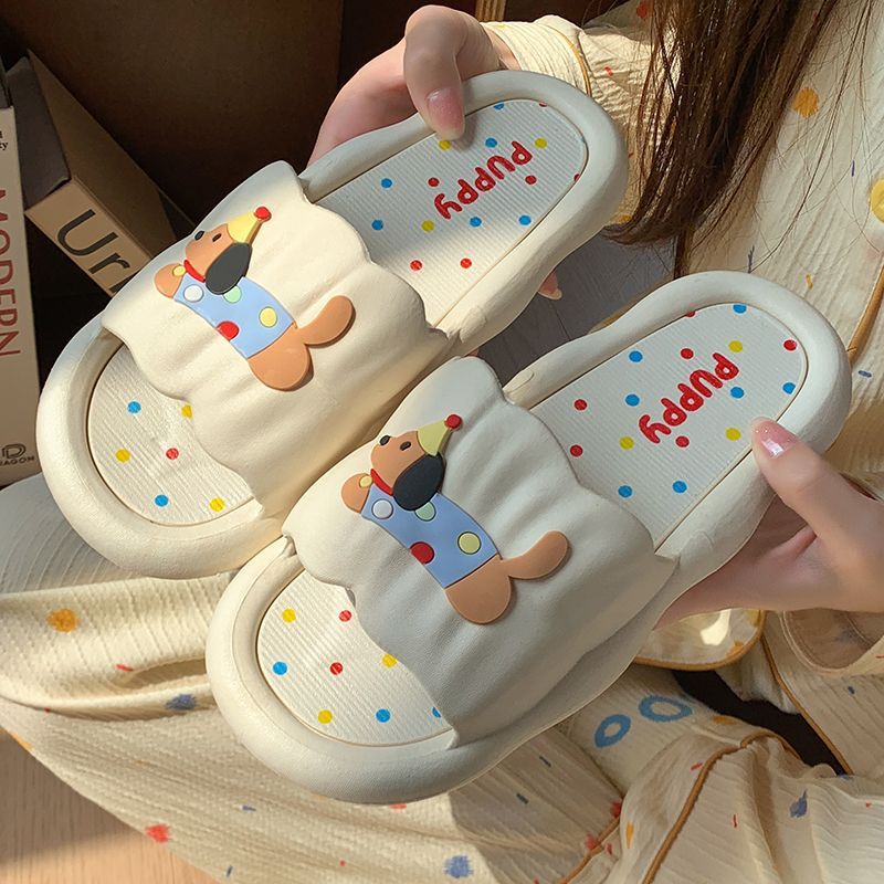 Cartoon Hot Dog Slippers for W - Women'S Shoes For Flat Feet recension och pris