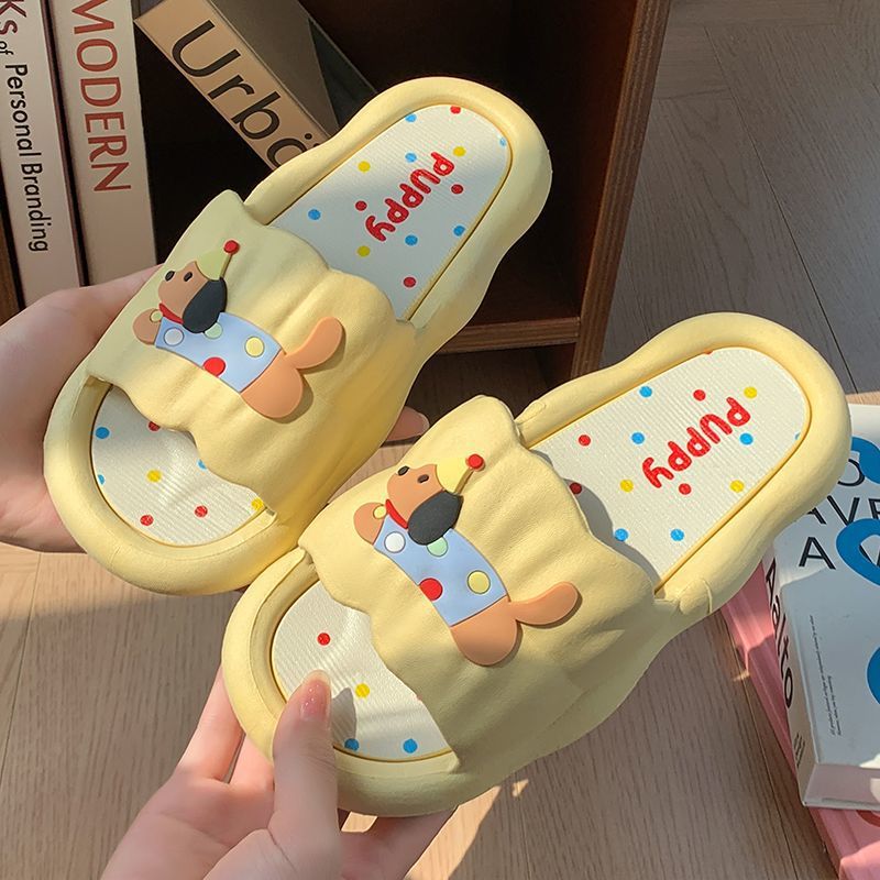 Cartoon Hot Dog Slippers for W - Women'S Shoes For Flat Feet recension och pris