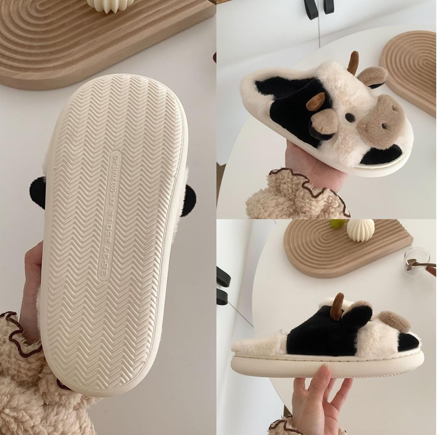 Slippers For Women,Cow Slipper - Women'S Shoes To Men'S recension och pris