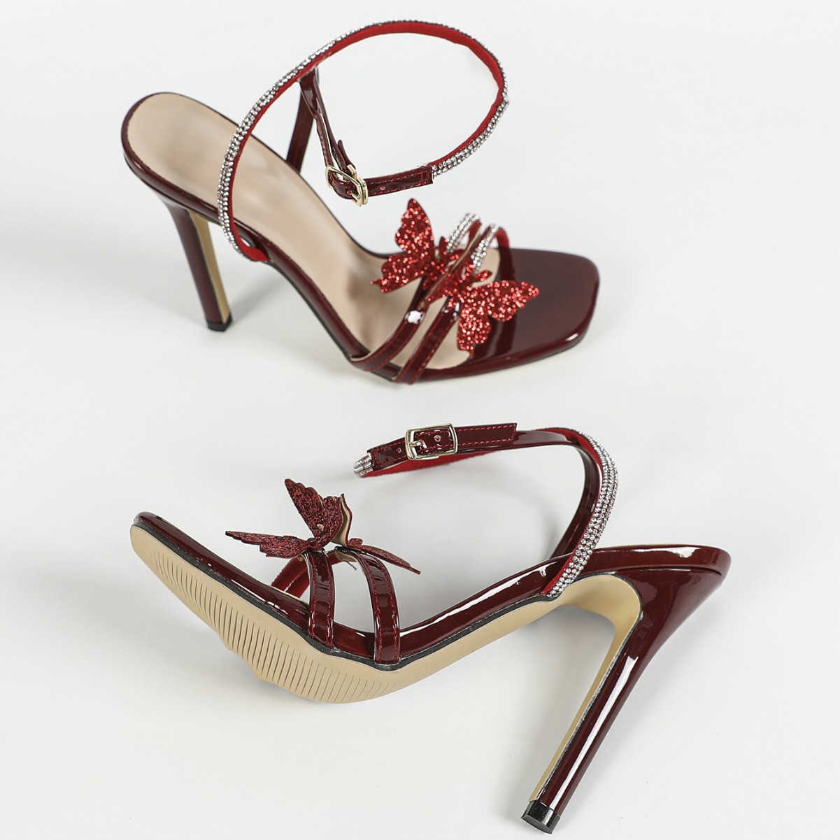 Sandalias De Mujer Verano 2025 - Strappy Heeled Sandals recension och pris