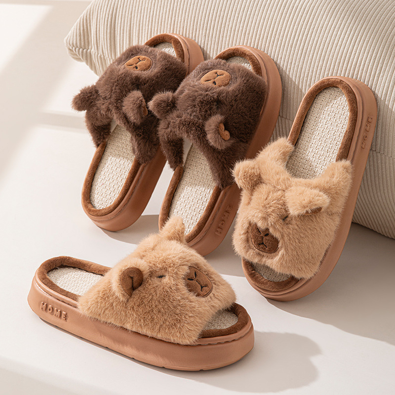 Hemp Cartoon Women's Slippers  - Women'S Shoes For Flat Feet recension och pris