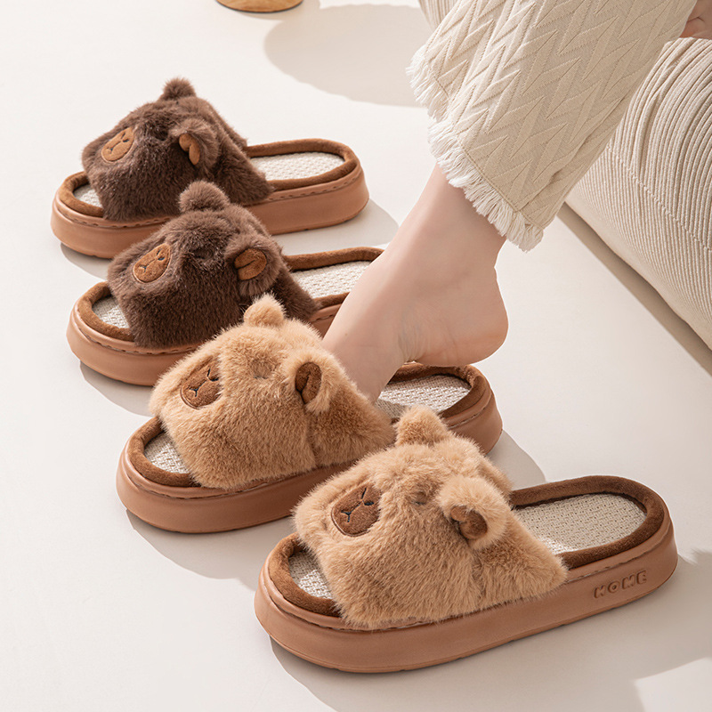 Hemp Cartoon Women's Slippers  - Women'S Shoes For Flat Feet recension och pris
