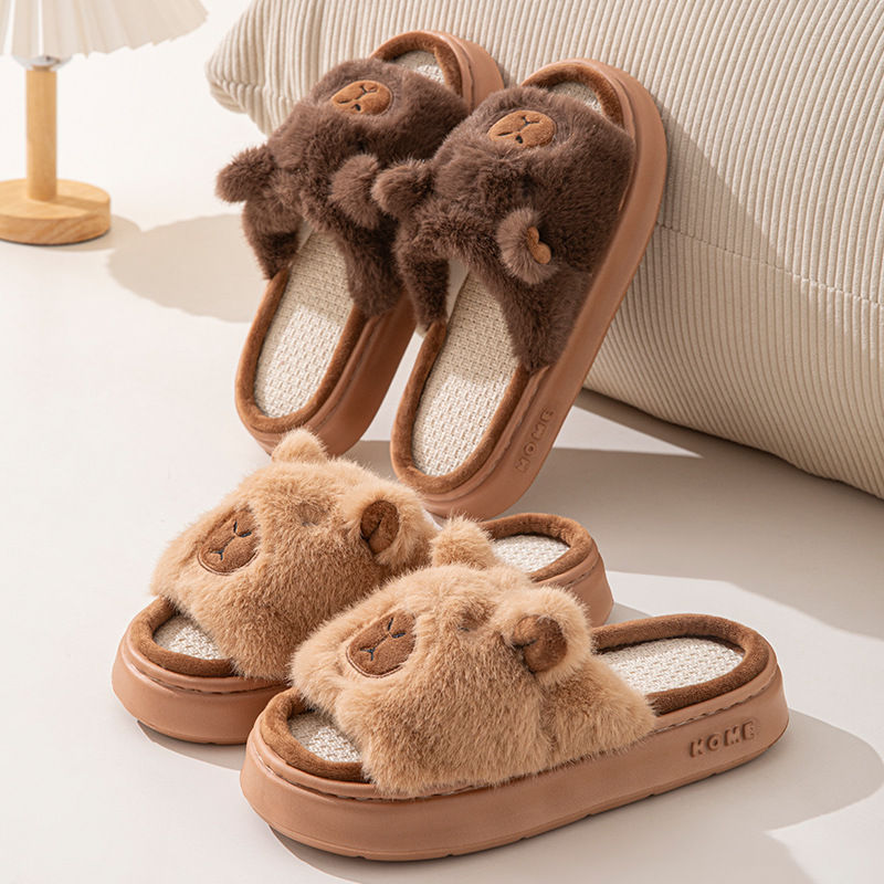 Hemp Cartoon Women's Slippers  - Women'S Shoes For Flat Feet recension och pris