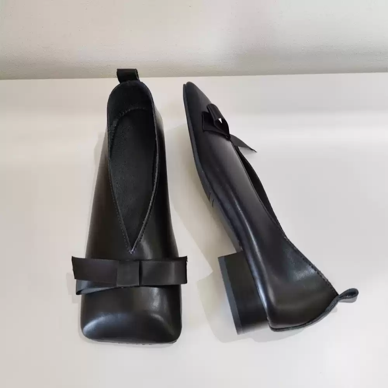 Fashion Women's Basic Black So - Ballet Flat Women recension och pris