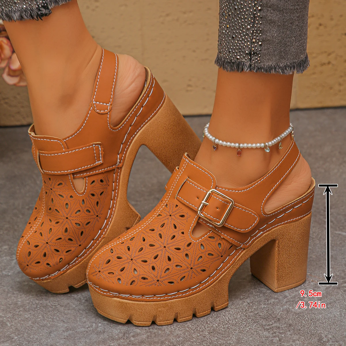 Large Size Women's Thick Heel  - Women Shoes Model recension och pris