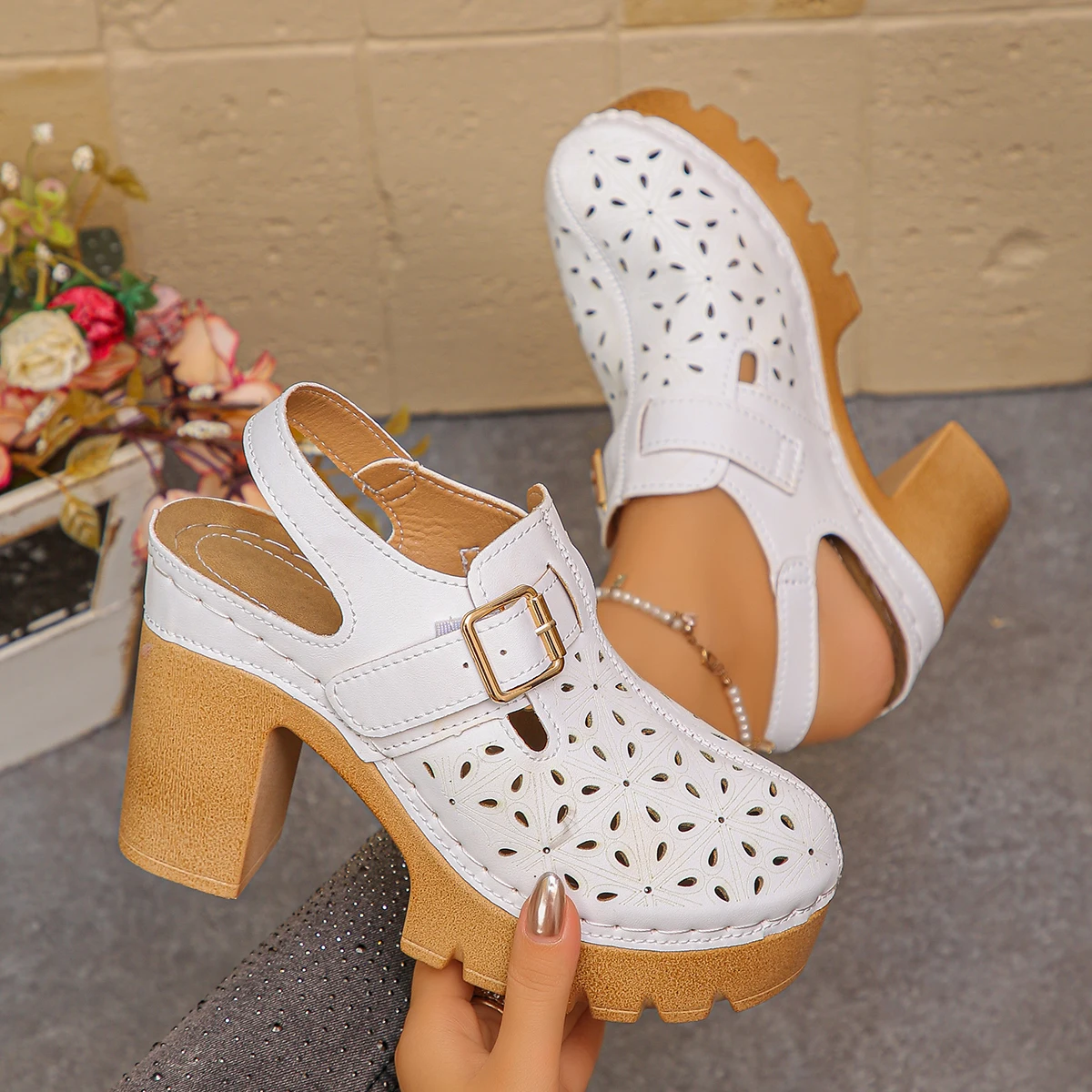 Large Size Women's Thick Heel  - Women Shoes Model recension och pris