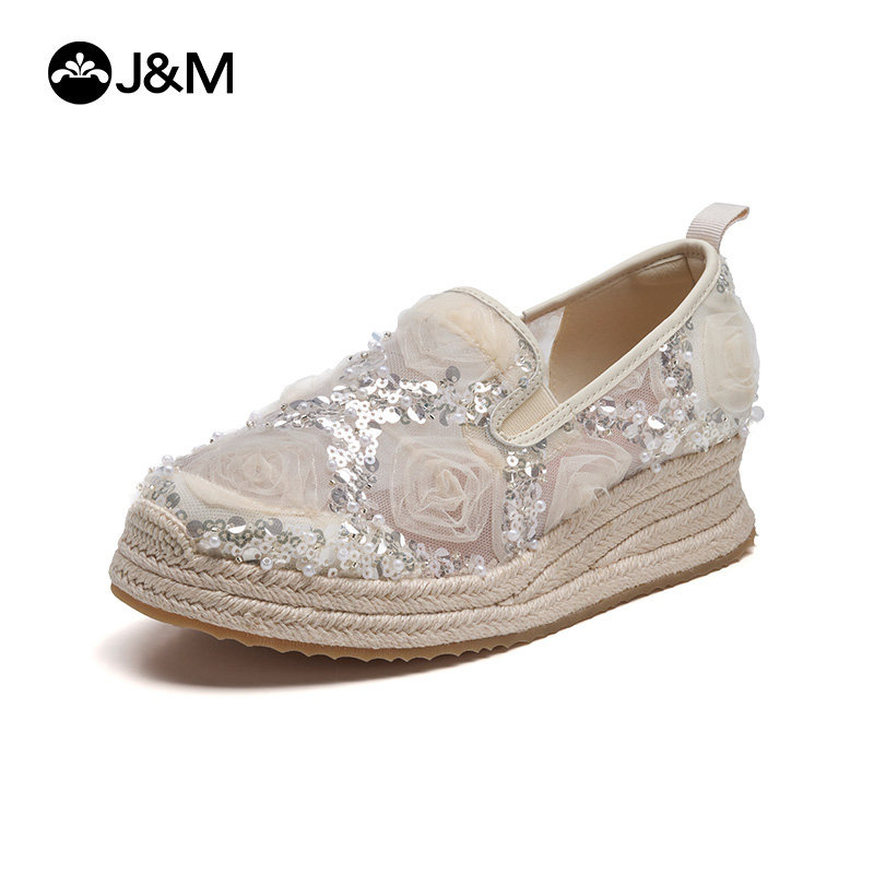 2026 J&M Women Wedges Fashion  - Espadrille Wedge Shoes recension och pris