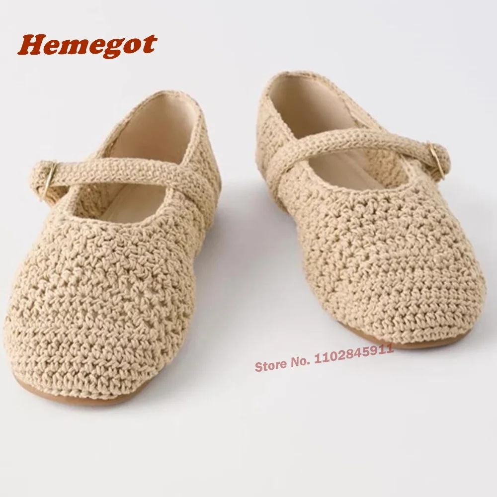 Weaven Hollow Out Pumps Round  - Women Shoes Casual recension och pris