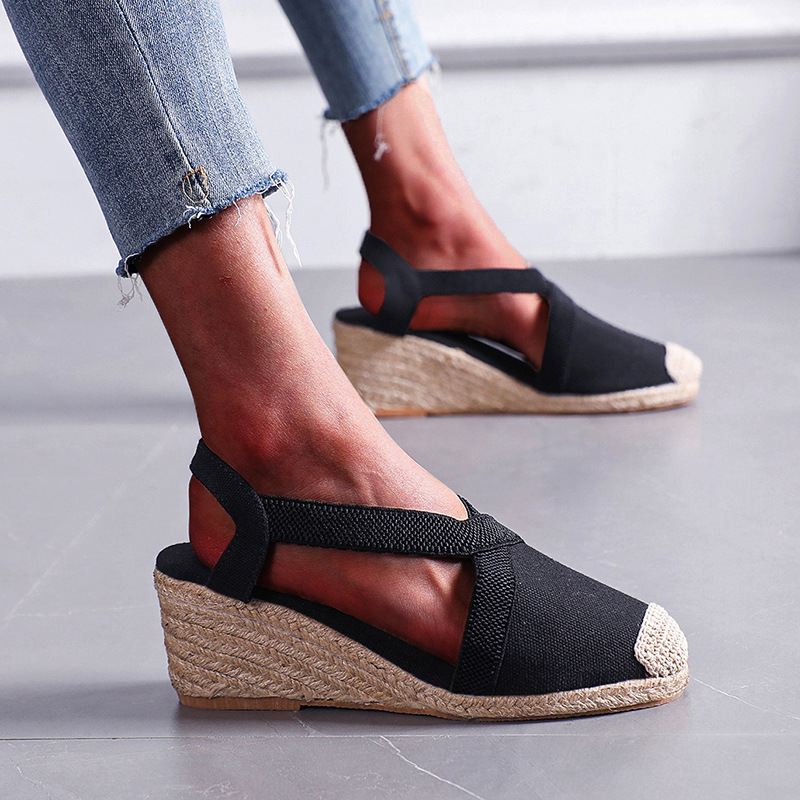 2026 Summer Women's Sandals St - Espadrille Wedge Shoes recension och pris