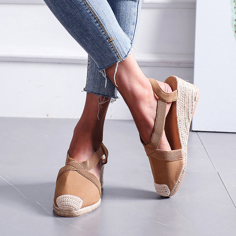 2026 Summer Women's Sandals St - Espadrille Wedge Shoes recension och pris