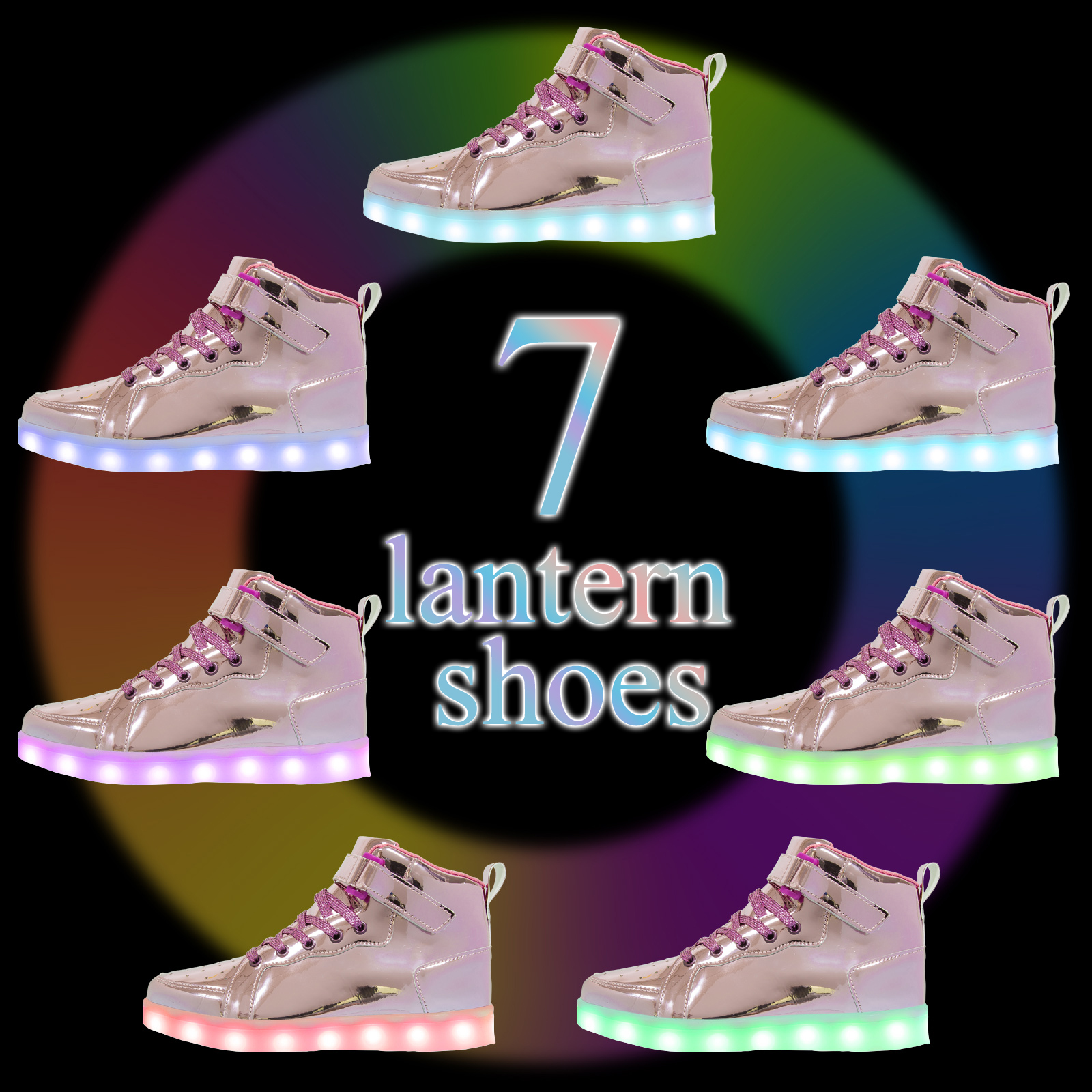 Size 25-47 USB Charging Glowin - Women Shoes Size 7 recension och pris