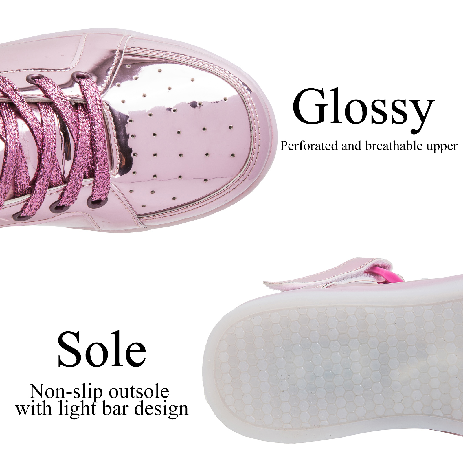 Size 25-47 USB Charging Glowin - Women Shoes Size 7 recension och pris