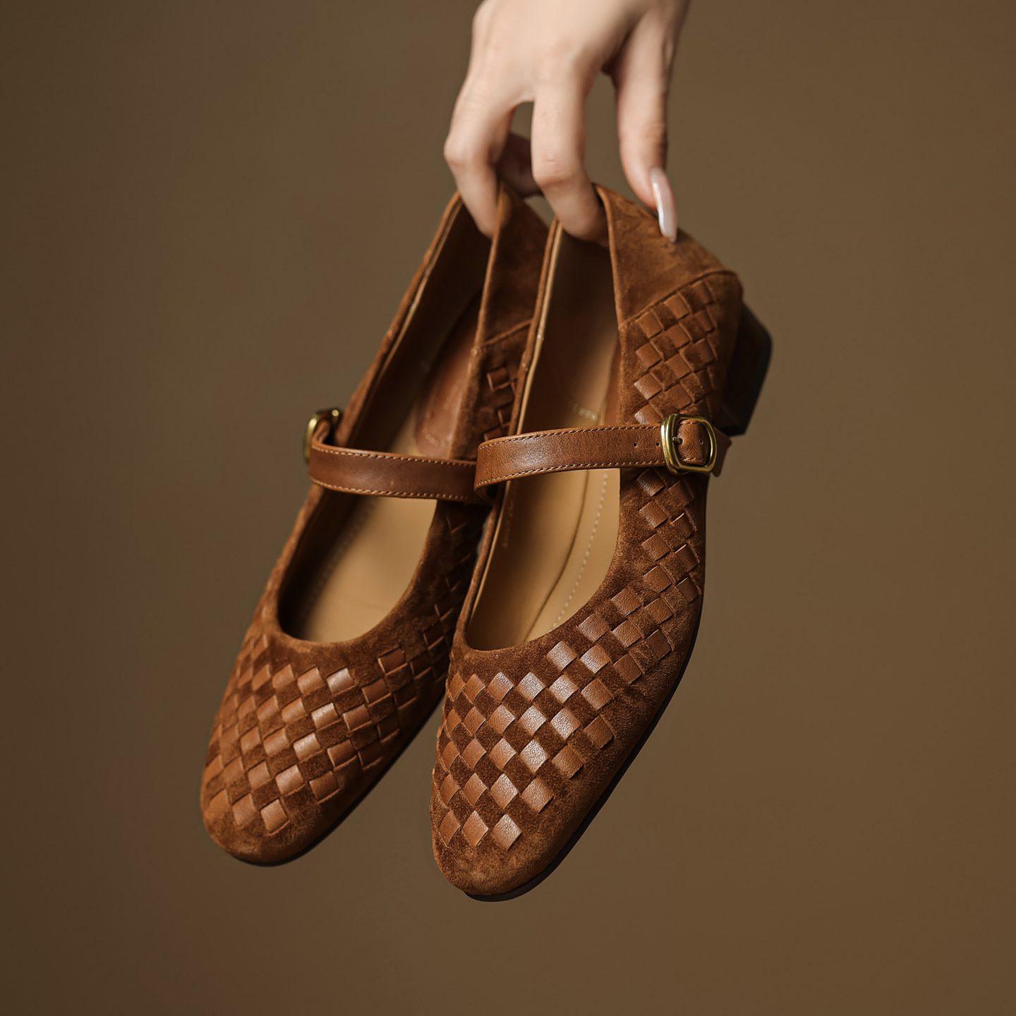 Handmade Genuine Woven Texture - Women'S Shoes To Men'S recension och pris