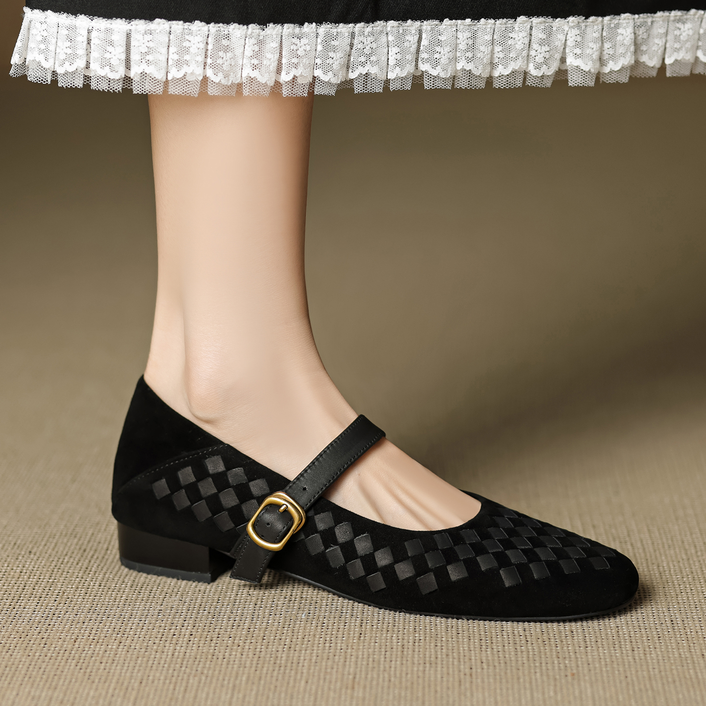 Handmade Genuine Woven Texture - Women'S Shoes To Men'S recension och pris
