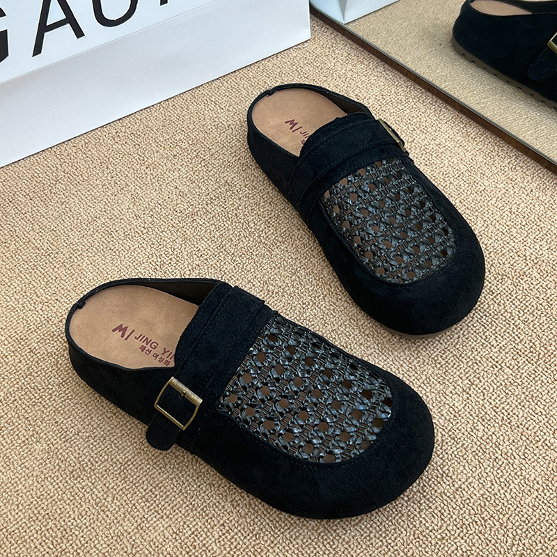 Mesh Women Slippers Flats Mule - Women Shoes Size 7 recension och pris