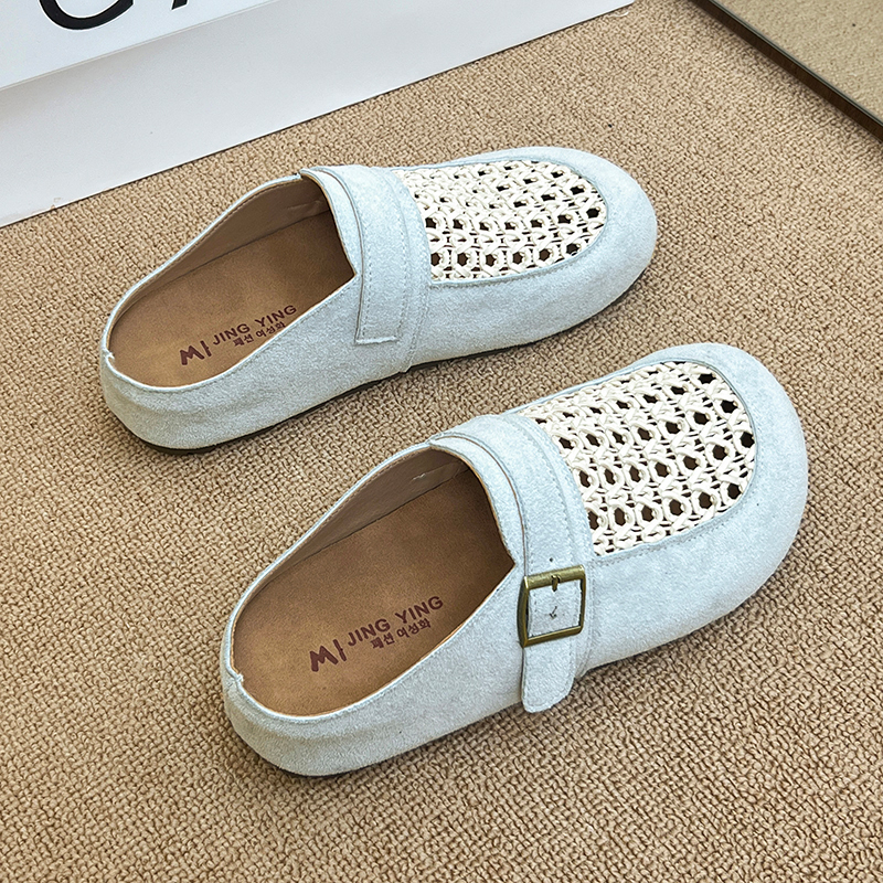 Mesh Women Slippers Flats Mule - Women Shoes Size 7 recension och pris