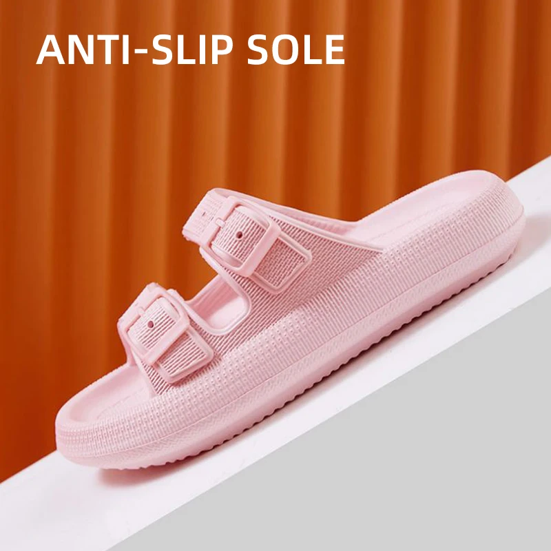 Fashion Buckle Thick Platform  - Women'S Shoes For Flat Feet recension och pris