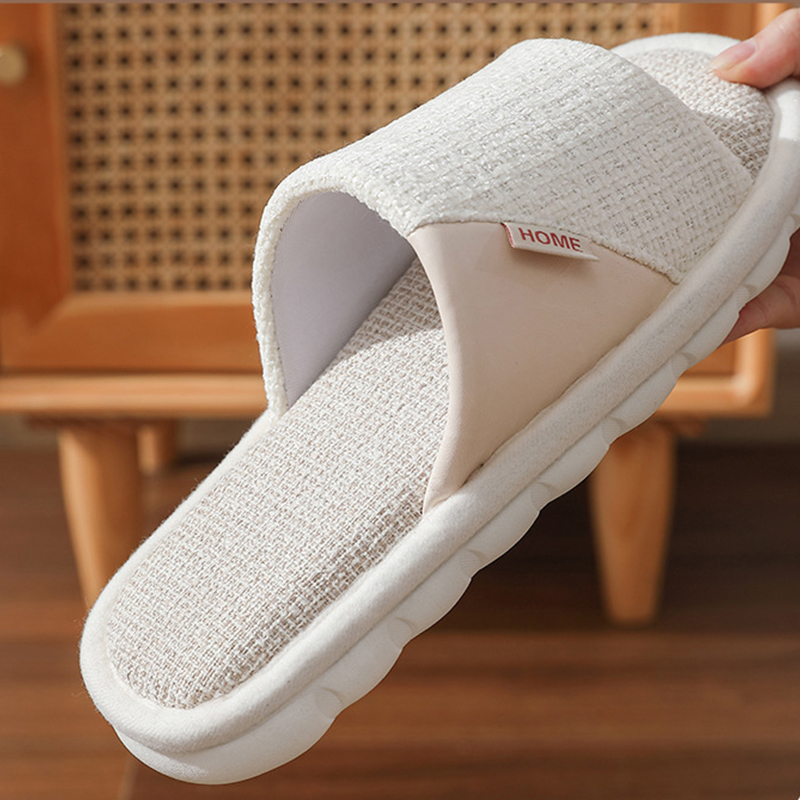 Linen Slippers Women And Men H - Women'S Shoes To Men'S recension och pris