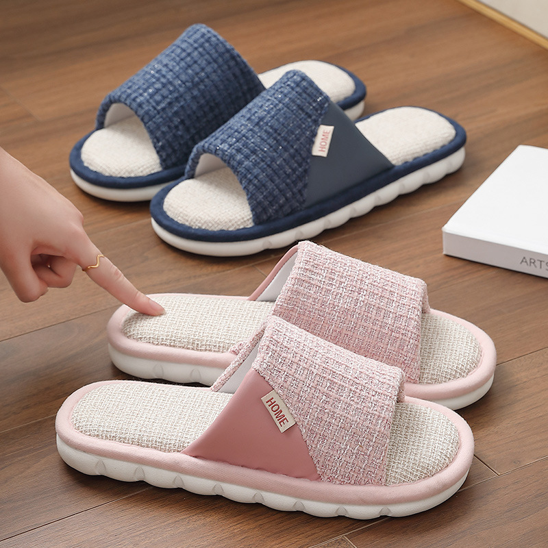 Linen Slippers Women And Men H - Women'S Shoes To Men'S recension och pris