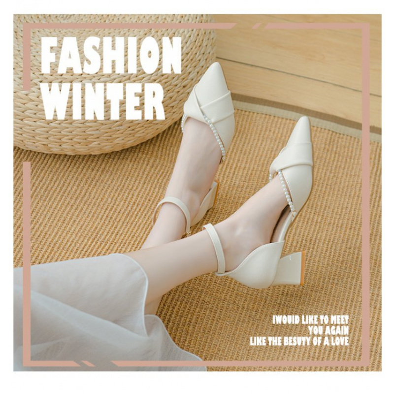 Pearl Ankle Strap High Heels 2 - Wide Fit Heels recension och pris
