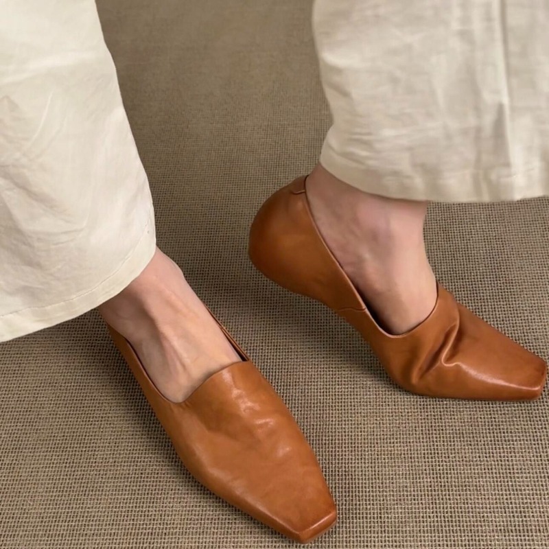 Retro Flat Loafers Women's Sli - Women'S Shoes For Flat Feet recension och pris