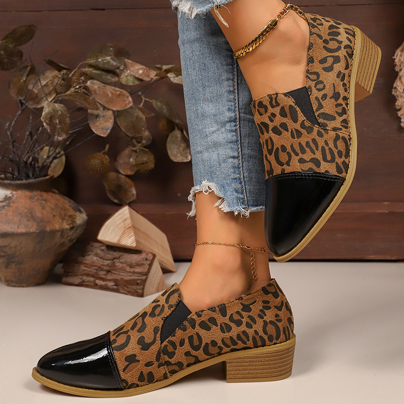 Leopard Printed Women's Low He - Women Shoes Casual recension och pris