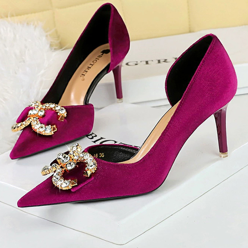 Luxury Women Pumps high heels  - Women Shoes Size 7 recension och pris